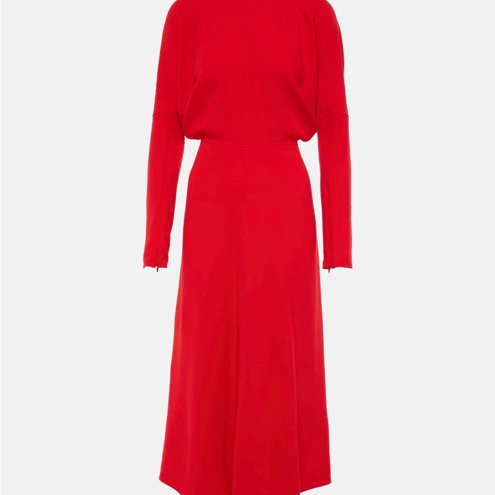 VICTORIA BECKHAM
Dolman red midi dress UK8 US4